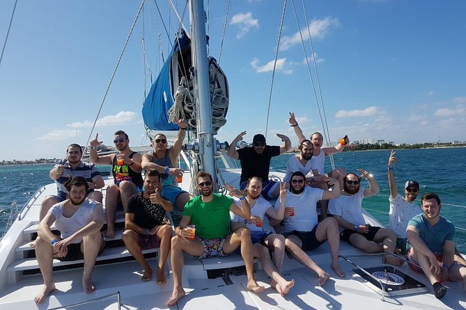 Catamaran Sailing Experience & Snorkeling Tour to Isla Mujeres - Relaxing at Playa Norte