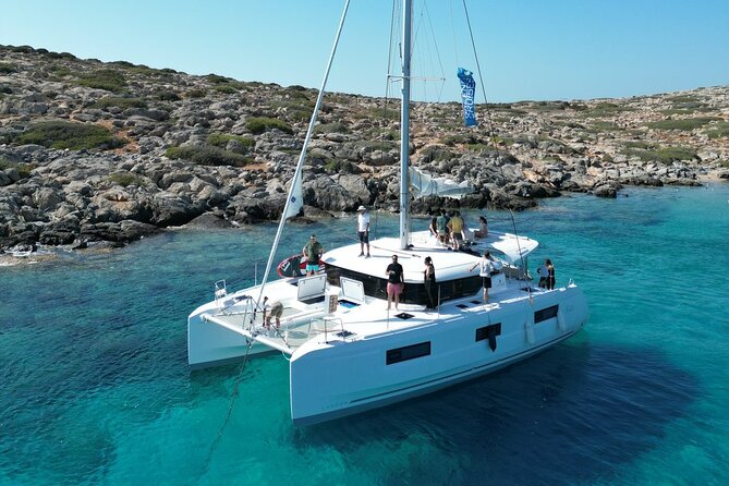 Catamaran Sailing to Dia with Lunch in Heraklion, Crete(EST 2024) - Discover the Catamaran Sailing Adventure to Dia Island from Heraklion