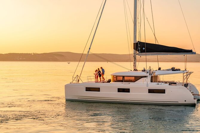 Catamaran Sailing to Dia with Lunch in Heraklion, Crete(EST 2024) - Savoring Fresh Cretan Cuisine and Refreshing Drinks