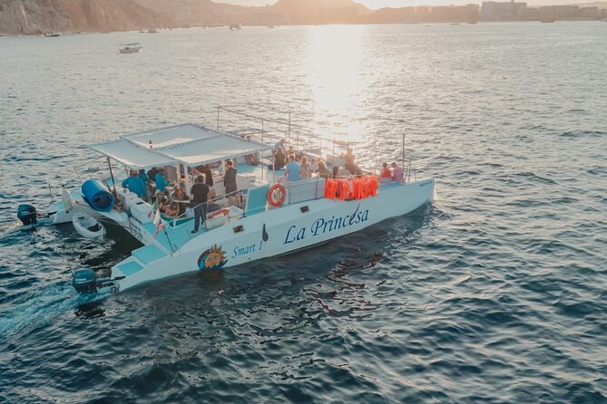 Catamaran Sunset Cruise with Open Bar in Cabo San Lucas - Explore the Beauty of Cabo San Lucas on a Sunset Catamaran Cruise for Just $32.50