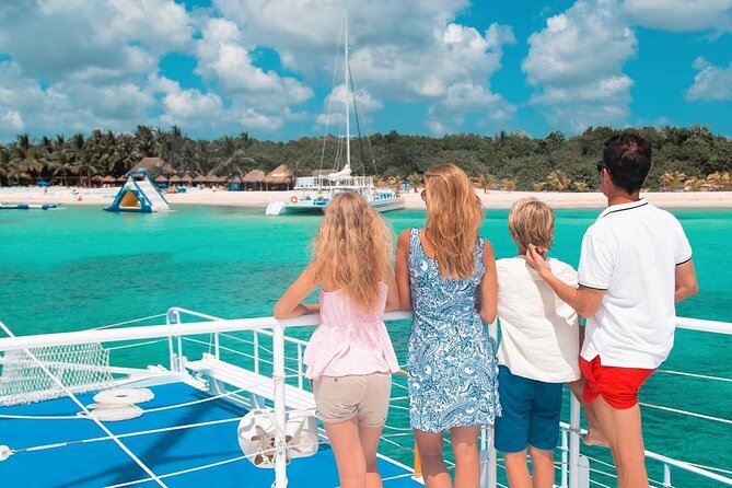 Catamaran to Isla Mujeres + Ice Bar pass: Open bar all day! - The Catamaran Departure from Cancun and What to Expect
