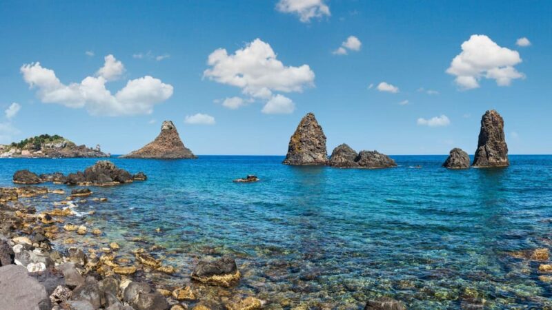 Catania: Boat Trip with Aperitif, Prosecco and Snorkeling - Choosing Between the Emmanuel and Piper Boats