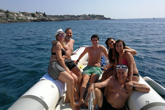 Catania: Cyclops Islands & Timpa Nature Reserve Boat Tour - Refreshing Aperitifs and Coastal Views on the Boat