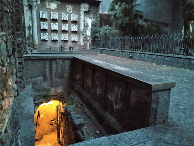 Catania: Underground and Street Food Walking Tour - Practical Details: Meeting Point, Group Size, and Accessibility