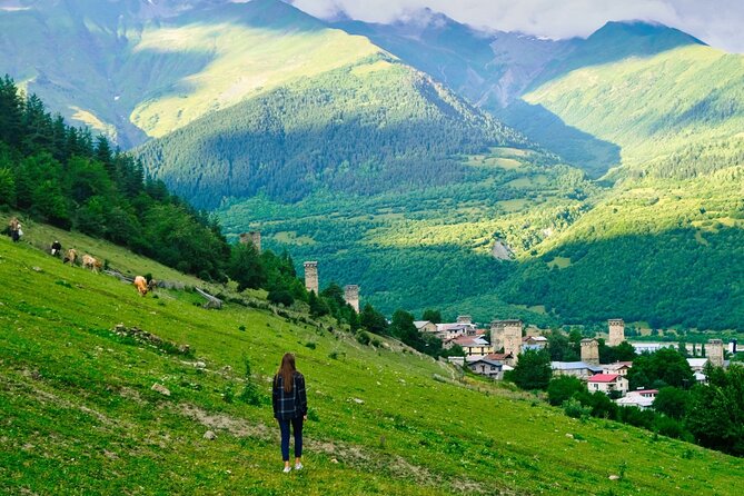 Causacus mountains at Majestic SVANETI and MESTIA from Kutaisi - Exploring the Enguri Dam: Georgia’s Second-Highest Concrete Arch Structure