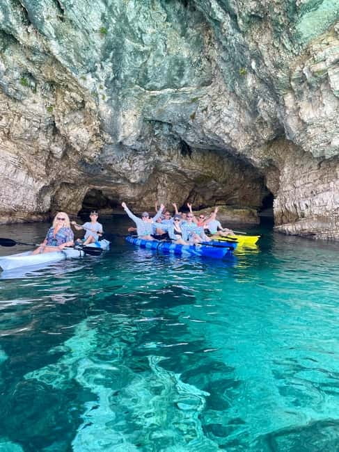 Caves of Porto Palermo: Kayak/SUP Tour with Castle Sea View - Visiting a Second Secluded Beach with Snorkeling
