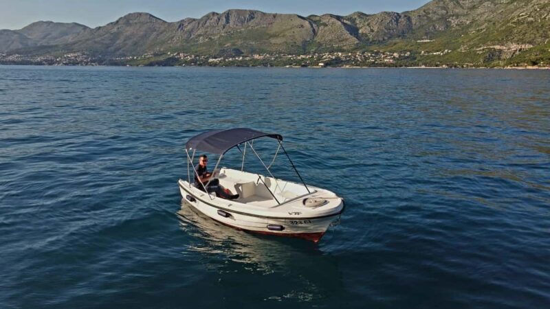 Cavtat: Boat Rental - Explore Cavtat by Private Boat with No License Needed