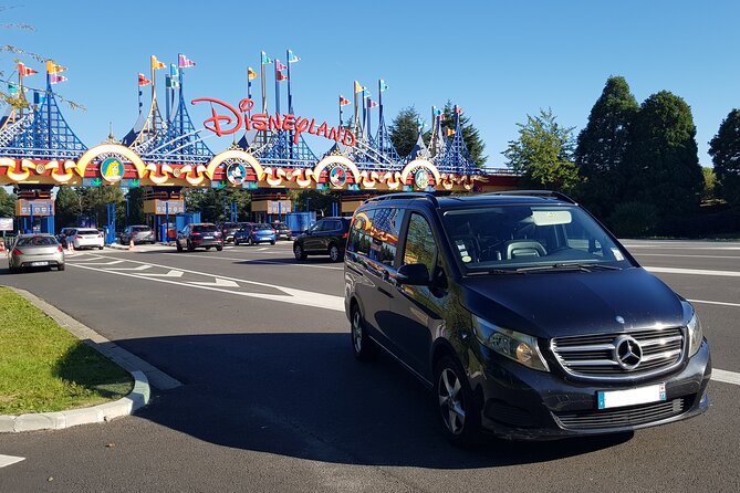 CDG - Disneyland paris Private Van Transfer from Paris CDG Airports to Disney - Convenient and Personalized Transfer from CDG to Disneyland Paris