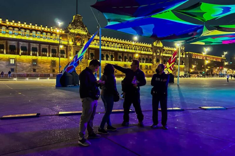 CDMX: Night Walking Tour of the City, with option to visit the Torre Latinoamericana - Explore Mexico Citys Nighttime Marvels for Just $34