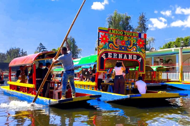 CDMX: Xochimilco Trajinera Party, Drinks, Mariachi & Snacks - Authentic Mexican Snacks and Tacos on Board