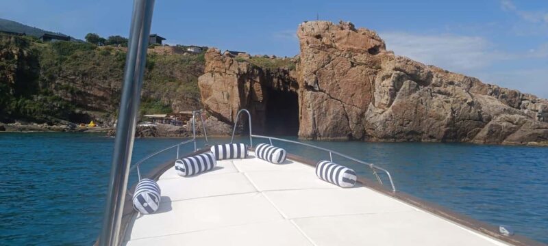 Cefalù: boat ride with swimming and aperitif and snorkeling - The Beaches of Cefalù and Mazzaforno