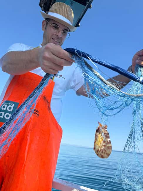 Cefalù: boat trip with fishing, coastal tour, and lunch on board with the catch - Key Points