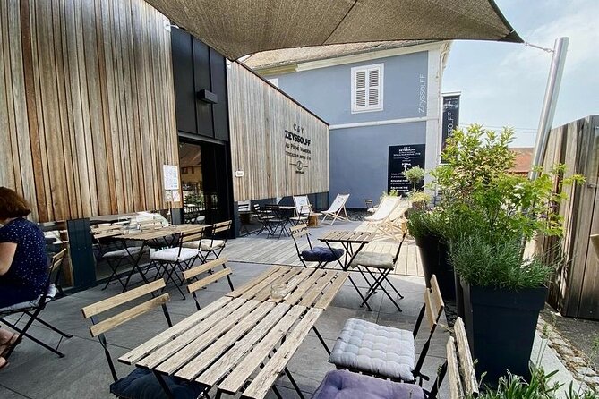 Cellar visit and "Wine time" (Tea Time around wine) - Tasting and Snacking in the Tearoom