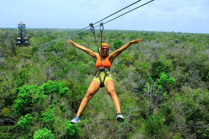 Cenote Adventure in Puerto Morelos with ATV and Zipline - Key Points