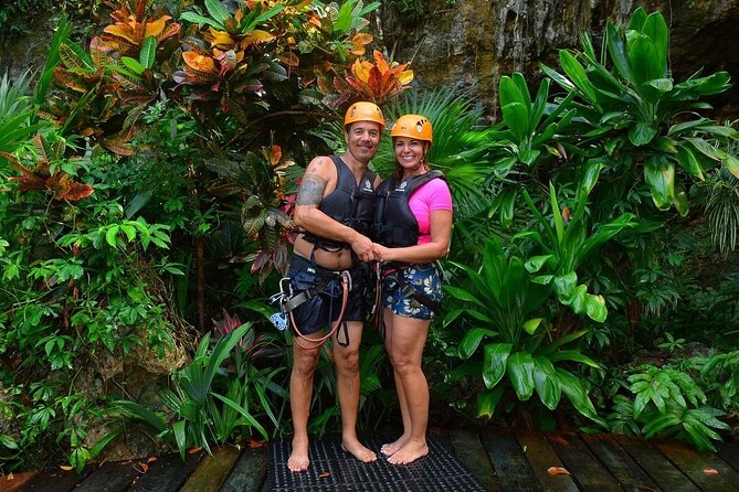 Cenote Adventure in Puerto Morelos with ATV and Zipline - Swimming in the Crystal-Clear Cenote