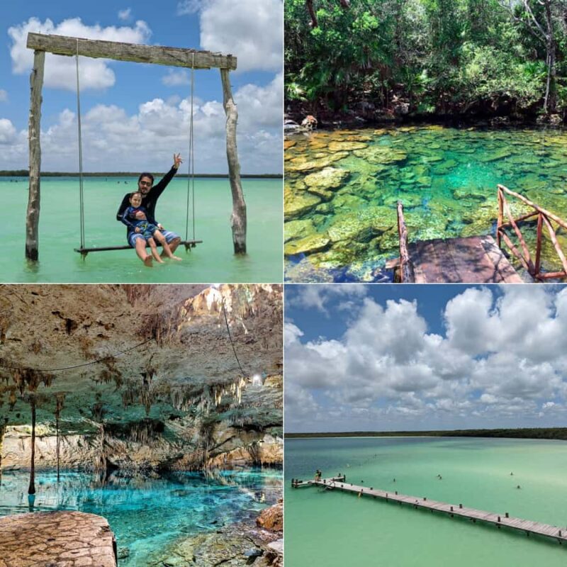 Cenote Exploration & Paradise Lagoon - The Journey to Cenote Taak Bi Ha, a Hidden Underground Cave