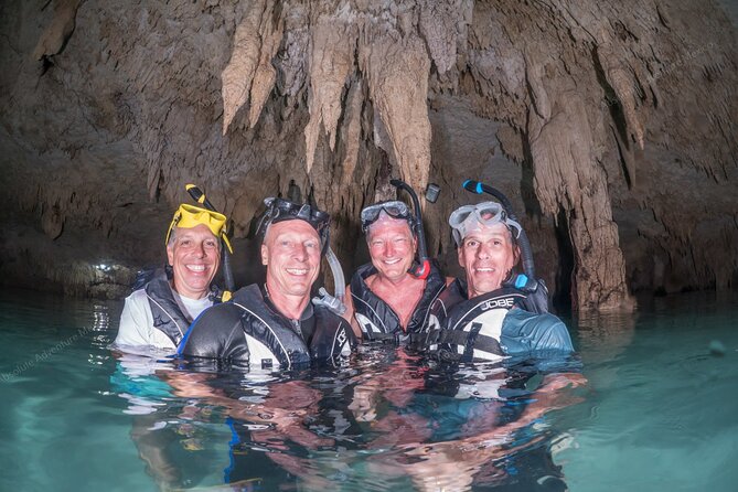 Cenotes Taak Bi Ha & Nicte Ha  VIP Snorkeling Private Tour - Descending into Cenote Taak Bi Ha: Underground Cave Adventure