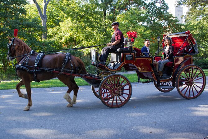 Central Park Carriage Ride w/ Drop Off @ Tavern On Green (45 min) - Practical Details: Meeting Point and Booking