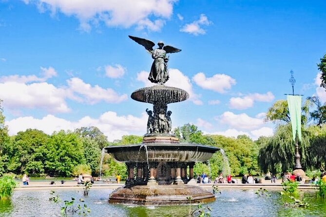 Central Park Guided Pedicab Tour in New York - The Iconic Bethesda Fountain and Its Surroundings