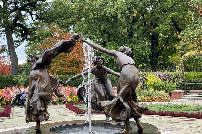 Central Park Guided Pedicab Tour in New York - Admiring the Bow Bridge and Cherry Hill