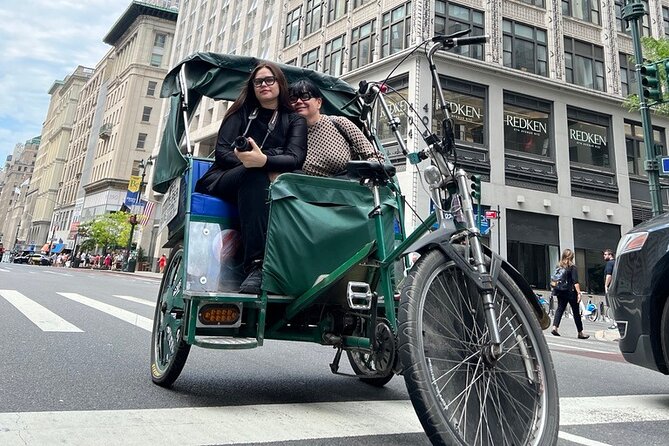 Central Park, Midtown, SoHo, Little Italy, Chinatown Pedicab Tour - Logistics and Meeting Details