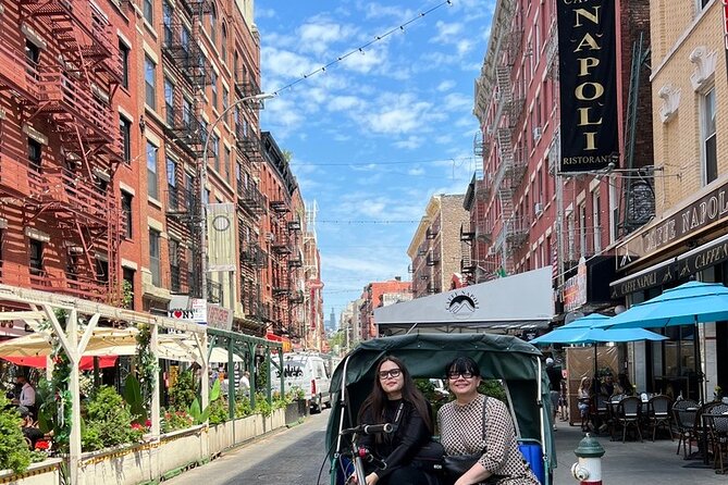 Central Park, Midtown, SoHo, Little Italy, Chinatown Pedicab Tour - The Comfort and Convenience of a Pedicab