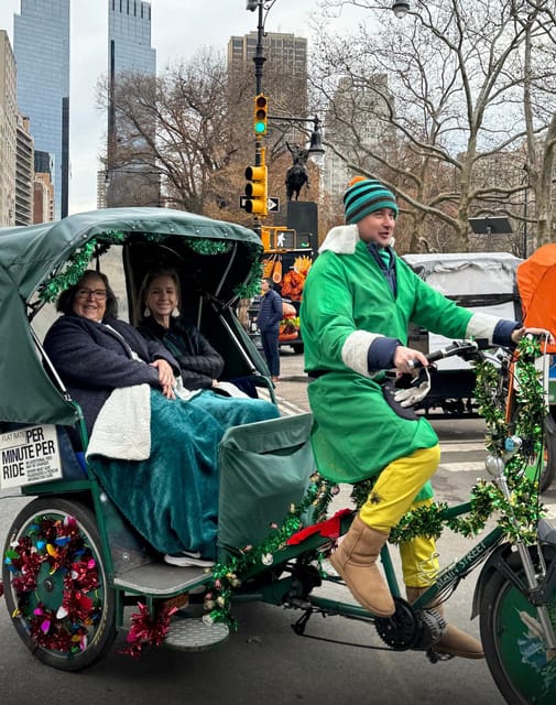 Central Park Movie Locations & Celebrity Homes Tour - The Comfort and Practicality of a Pedicab Experience