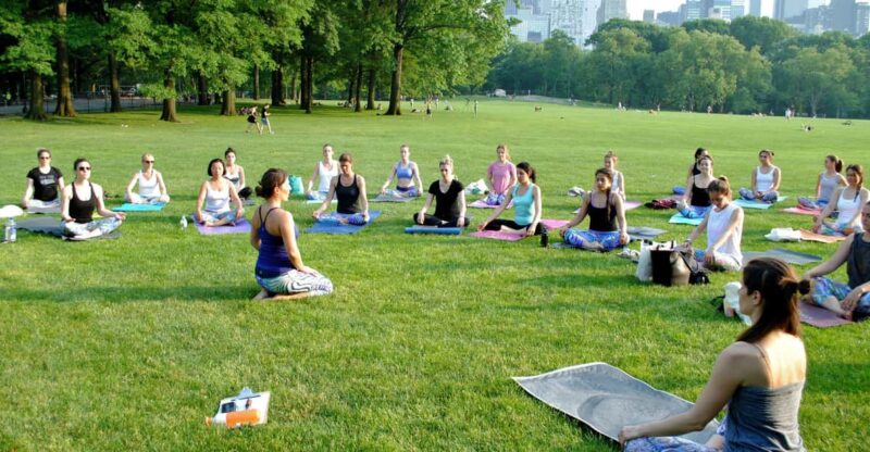 Central Park, New York: Yoga Classes in the park since 2012 - Key Points