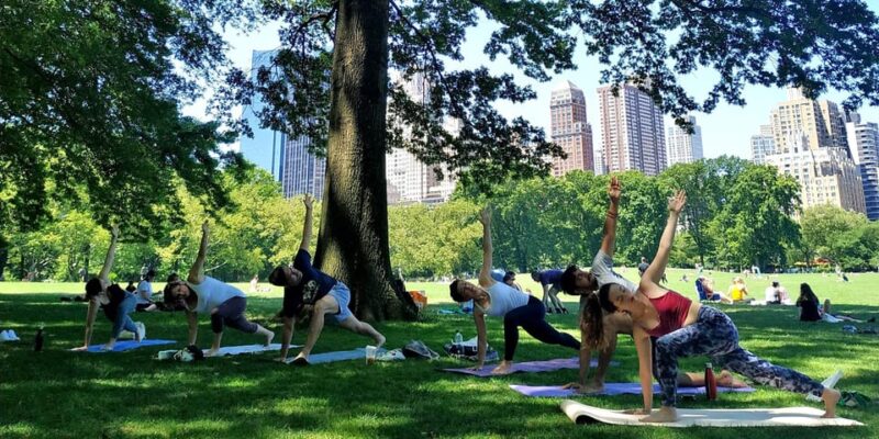 Central Park, New York: Yoga Classes in the park since 2012 - Practice in the Heart of Central Park’s Natural Beauty