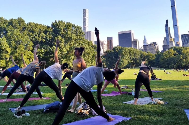 Central Park, New York: Yoga Classes in the park since 2012 - The Vibrant Community Atmosphere of Central Park Yoga
