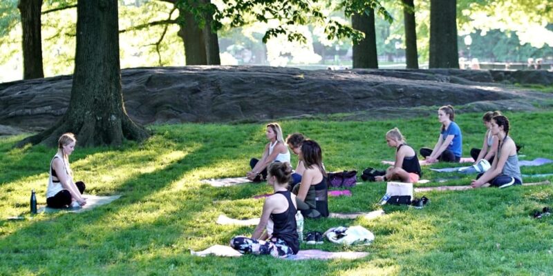 Central Park, New York: Yoga Classes in the park since 2012 - Value and Additional Offerings from The Yoga Trail
