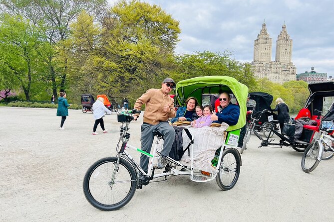 Central Park Pedicab Guided Tours - How the Tour Starts at 1411 6th Ave in Manhattan