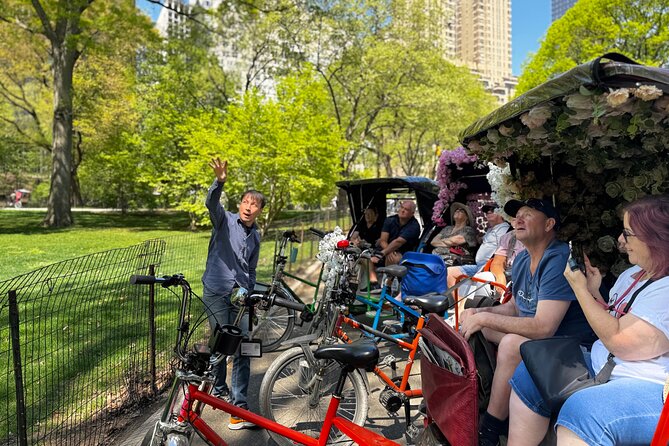 Central Park Pedicab Guided Tours with Theater - Key Points