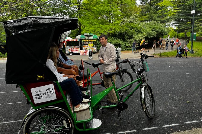 Central Park Pedicab Guided Tours with Theater - Discovering the Hidden Gems and Cultural Spots