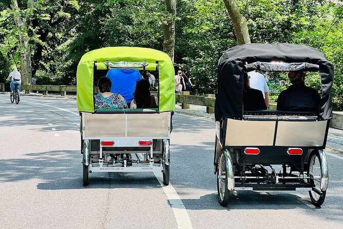 Central Park Pedicab Rides - Clear Pricing with No Hidden Fees
