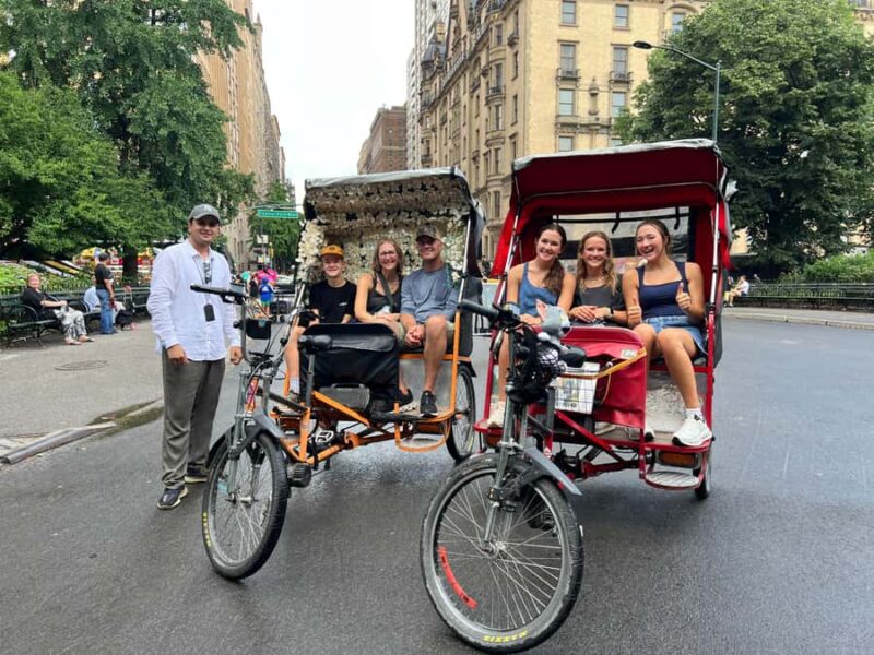 Central Park Pedicab Tour - Landmarks, History & Hidden Gems - Discover Movie Locations and Celebrity Spots from the Pedicab