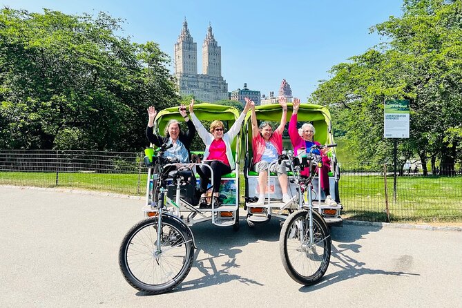 Central Park Pedicab Tour / Photo Stops - Discover the Charm of Central Park on a Private Pedicab Tour for $39.90