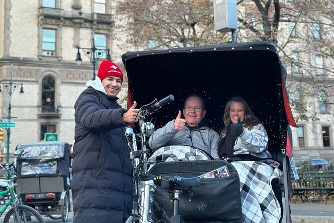 Central Park Pedicab Tour with Guide - Key Points