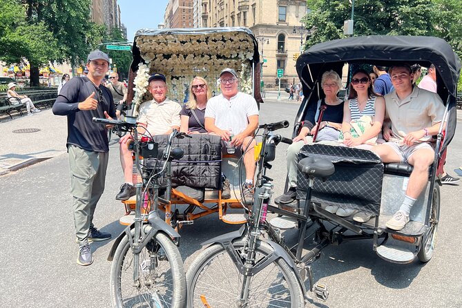 Central Park Pedicab Tour with local Guide - Key Points