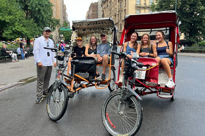 Central Park Pedicab Tour with local Guide - The Cultural and Historic Highlights: Strawberry Fields, Sheep Meadow, and The Dakota