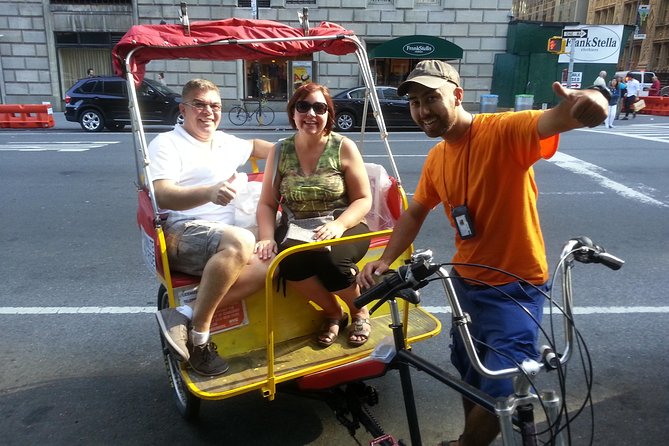 Central Park Pedicab Tours with New York Pedicab Services - How the Tour Starts at 6th Avenue & West 57th Street