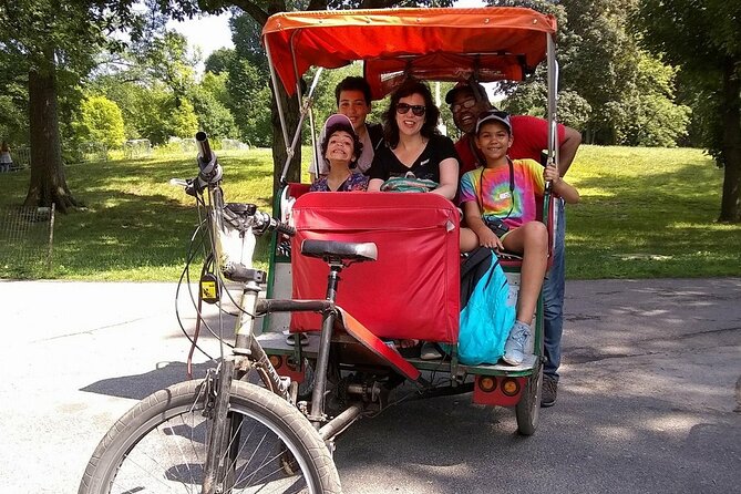 Central Park Pedicab Tours with New York Pedicab Services - The Historic Carousel and Literary Walk