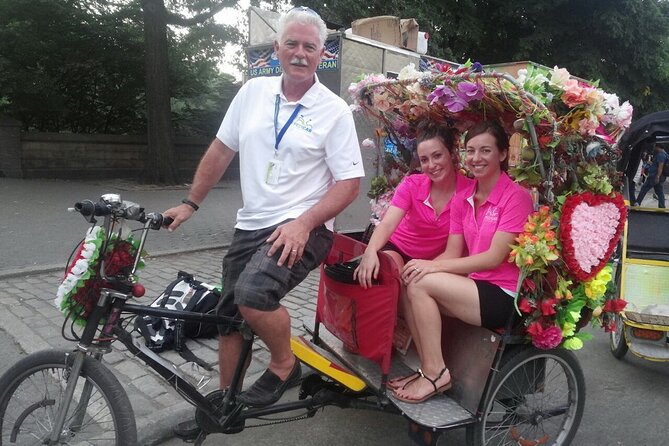 Central Park Pedicab Tours with New York Pedicab Services - The Dakota and Tavern on the Green