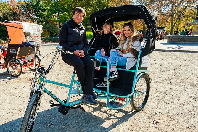Central Park Private Pedicab Tour (60 mins) - The Convenience of a Private Pedicab Tour in Central Park