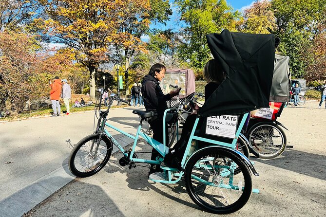 Central Park Private Pedicab Tour (60 mins) - The Stops Offer a Mix of Nature and Culture