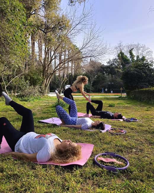 Certified Pilates Class in the National Garden of Athens - Unique Setting in Athens’ Central Green Space