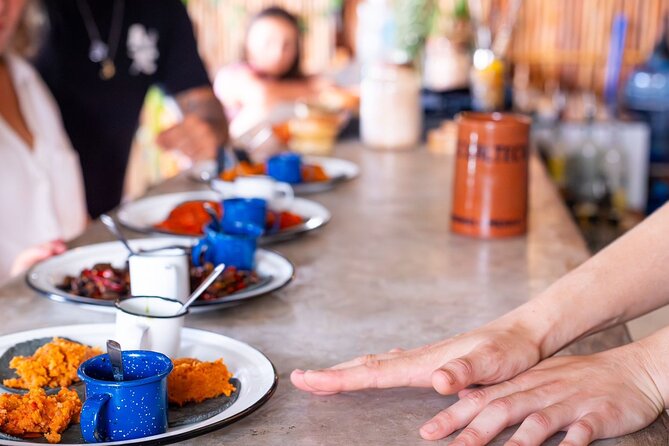 Cerveza, Mezcal and Tacos - Starting Point at Restaurante Palmeras Cozumel