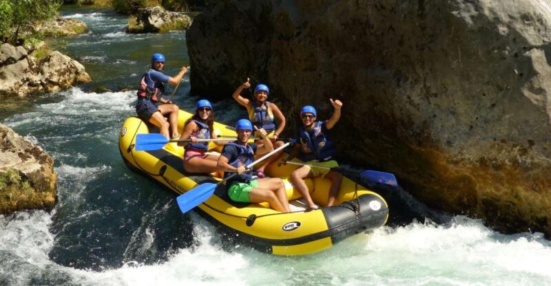 Cetina River: Rafting and Cliff Jumping Tour - The 9-Kilometer Rafting Route: Rapids, Waterfalls, and Quiet Sections