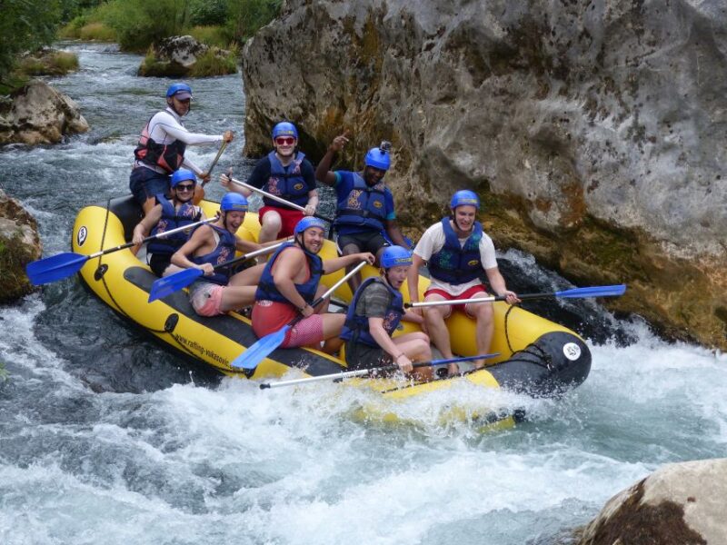 Cetina River: Rafting and Cliff Jumping Tour - Cave Exploration and Swimming Opportunities
