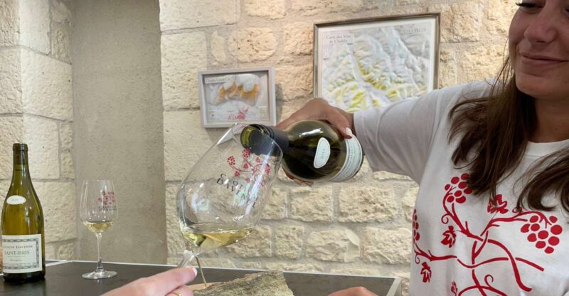 Chablis Wine and Cheese Pairings Clotilde Davenne - Visiting the Boutique Clotilde Davenne in Chablis